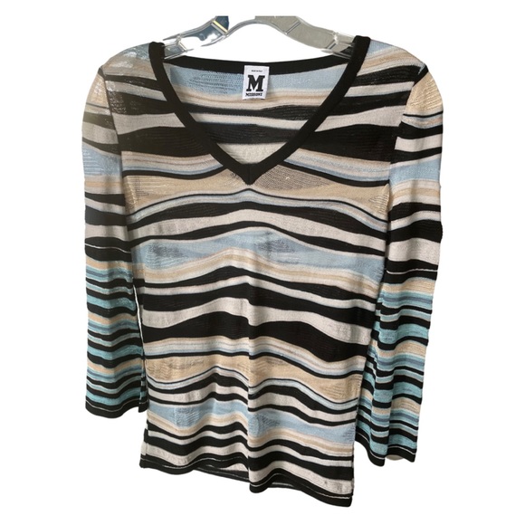 MMissoni multi color V Neck Sweater - Picture 1 of 3